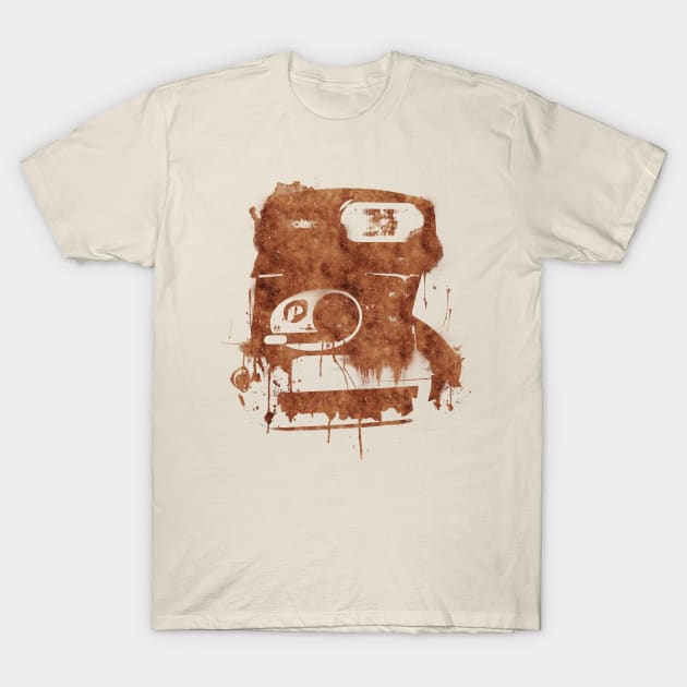 Coffee Polaroid T-Shirt by William Henry Design